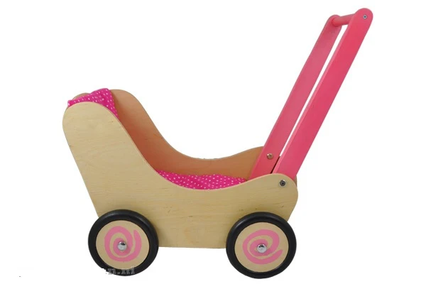 Poppenwagen Simply For Kids Classic Rose 3 Poppenwagen Simply For Kids Classic Rose
