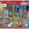 Ravensburger Puzzel Fleroux New-York 1000-stukjes -Speelwereld Winkel puzzel Fleroux NewYork