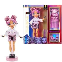 Rainbow High Core Fashion Modepop Lila Yamamoto Pop -Speelwereld Winkel rainbow high core fashion modepop lila yamamoto