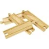 BigJigs BJT101 Rail Rechte Rails Medium 2 BigJigs BJT101 Rail Rechte Rails Medium -Speelwereld Winkel rechte rails bigjigs bjt101