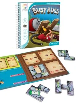 SmartGames Busy Bugs Magnetisch Reisspel Puzzelspel -Speelwereld Winkel reisspel smartgames busy bugs 1 1
