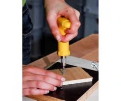 Toolkid Schroevendraaier Met Bitjes Kindergereedschap -Speelwereld Winkel schroevendraaier met bitjes toolkid 100650 1 1