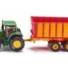 Siku 1650 Tractor John Deere Met Silagewagen Schaal 1 : 87 -Speelwereld Winkel siku 1650 tractor john deere met silagewagen