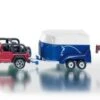 Siku 1651 Terreinwagen Met Paardentrailer -Speelwereld Winkel siku 1651 terreinwagen met paardentrailer