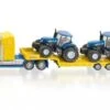 Siku 1805 Trekker Met Dieplader + 2 NewHolland Tractoren -Speelwereld Winkel siku 1805 vrachtwagen met new holland tractoren