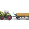 Siku 1946 Tractor Claas-met-Balengrijper En Aanhanger 1 Siku 1946 Tractor Claas-met-Balengrijper En Aanhanger -Speelwereld Winkel siku 1946 tractor claas met balengrijper en aanhanger