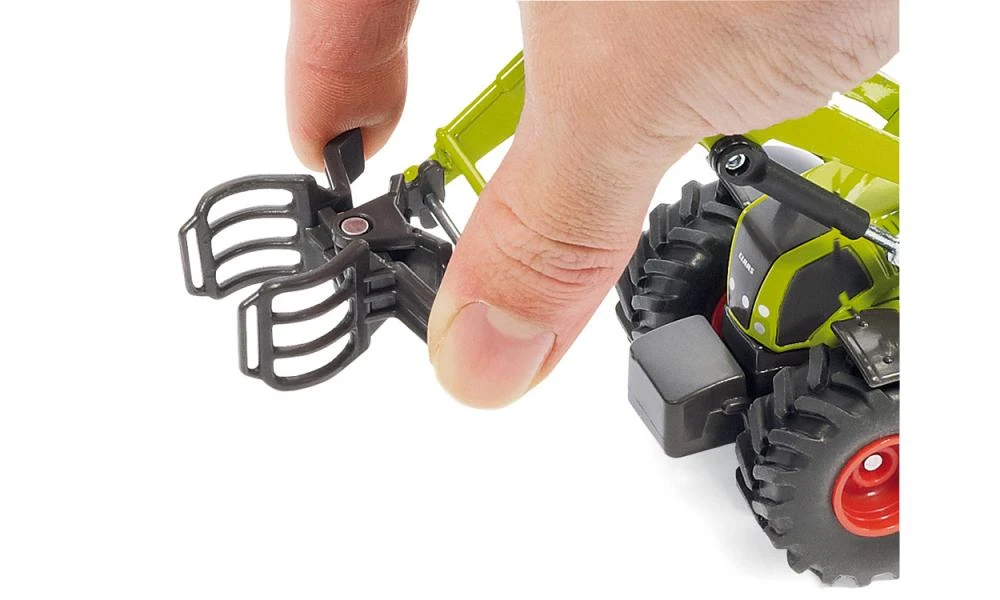 Siku 1946 Tractor Claas-met-Balengrijper En Aanhanger 7 Siku 1946 Tractor Claas-met-Balengrijper En Aanhanger - Afbeelding 5