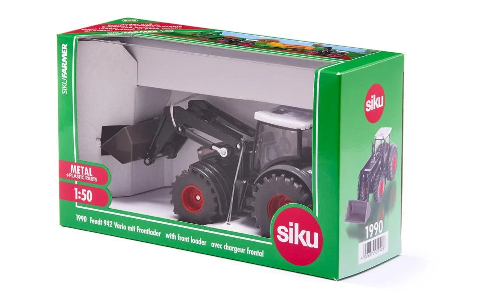 Siku 1990 Tractor Fendt 924 Vario Met Frontlader 1:50 8 Siku 1990 Tractor Fendt 924 Vario Met Frontlader 1:50 - Afbeelding 6