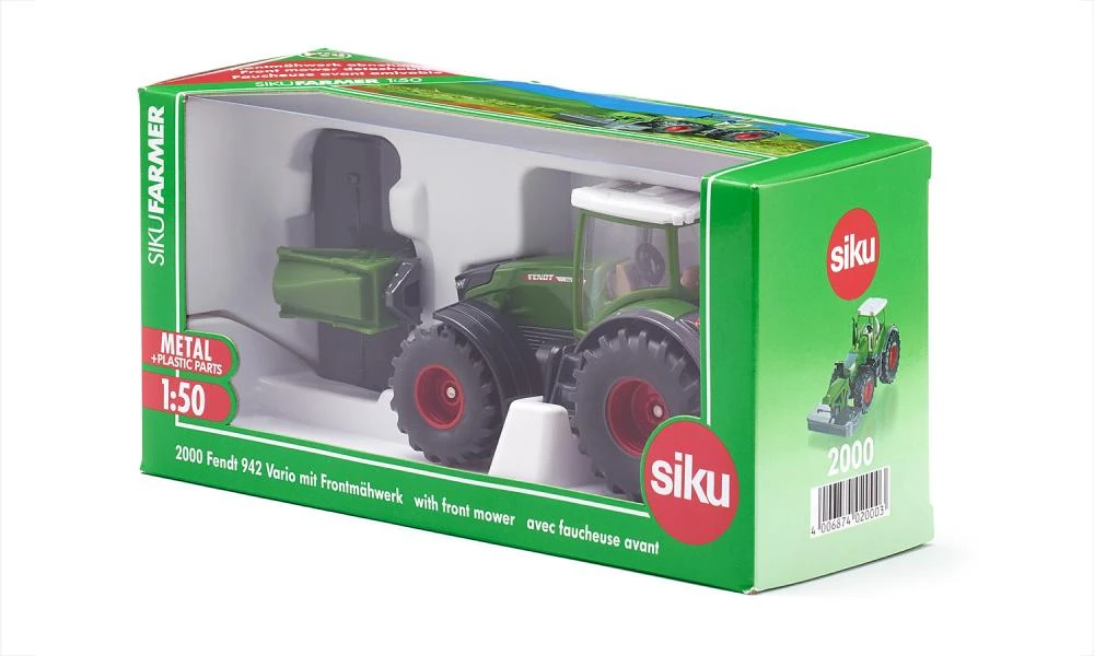 Siku 2000 Tractor Fendt 942 Vario Met Frontmaaier 1:50 9 Siku 2000 Tractor Fendt 942 Vario Met Frontmaaier 1:50 - Afbeelding 7