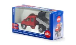 Siku 3538 MB-Sprinter Dubbel Cabine Transporter Met Laadbak -Speelwereld Winkel siku 3538 transporter met platte aanhanger 4