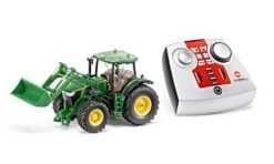 Siku Control 6777Tractor John-Deere 7R Met Voorlader+Module