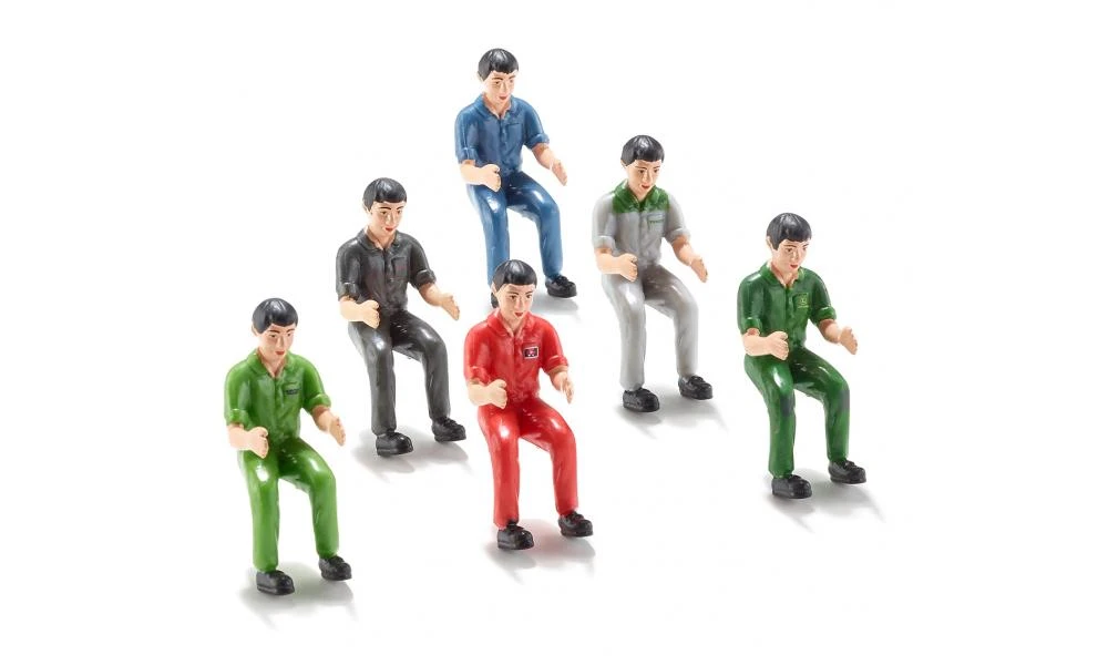 Siku 7071 Tractor-chauffeur Set Schaal 1 : 32 4 Siku 7071 Tractor-chauffeur Set Schaal 1 : 32 - Afbeelding 2