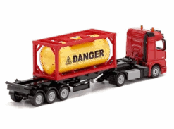 Siku 3922 Mercedes-Actros Oplegger-met-tankcontainer -Speelwereld Winkel siku 3922 mercedes trekker met tankcontainer op chassis 3