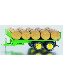 Siku 2891 Tandemas Trailer Met Hooibalen
