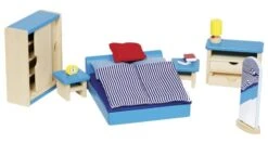 Meubelset Slaapkamer II -Speelwereld Winkel slaapkamer poppenhuis goki 51906 1