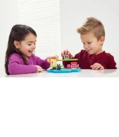 SmartGames SG023 3-Kleine-Biggetjes-Deluxe Denkspel Preschool -Speelwereld Winkel smart games 3 kleine biggetjes 2