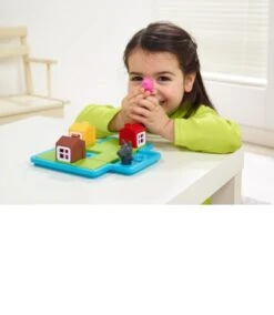 SmartGames SG023 3-Kleine-Biggetjes-Deluxe Denkspel Preschool -Speelwereld Winkel smart games 3 kleine biggetjes 3