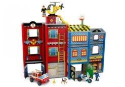 Houten Speelgoedset Voor Grote Kleine Helden -Speelwereld Winkel speelset voor grote kleine helden kidkraft 63239 3