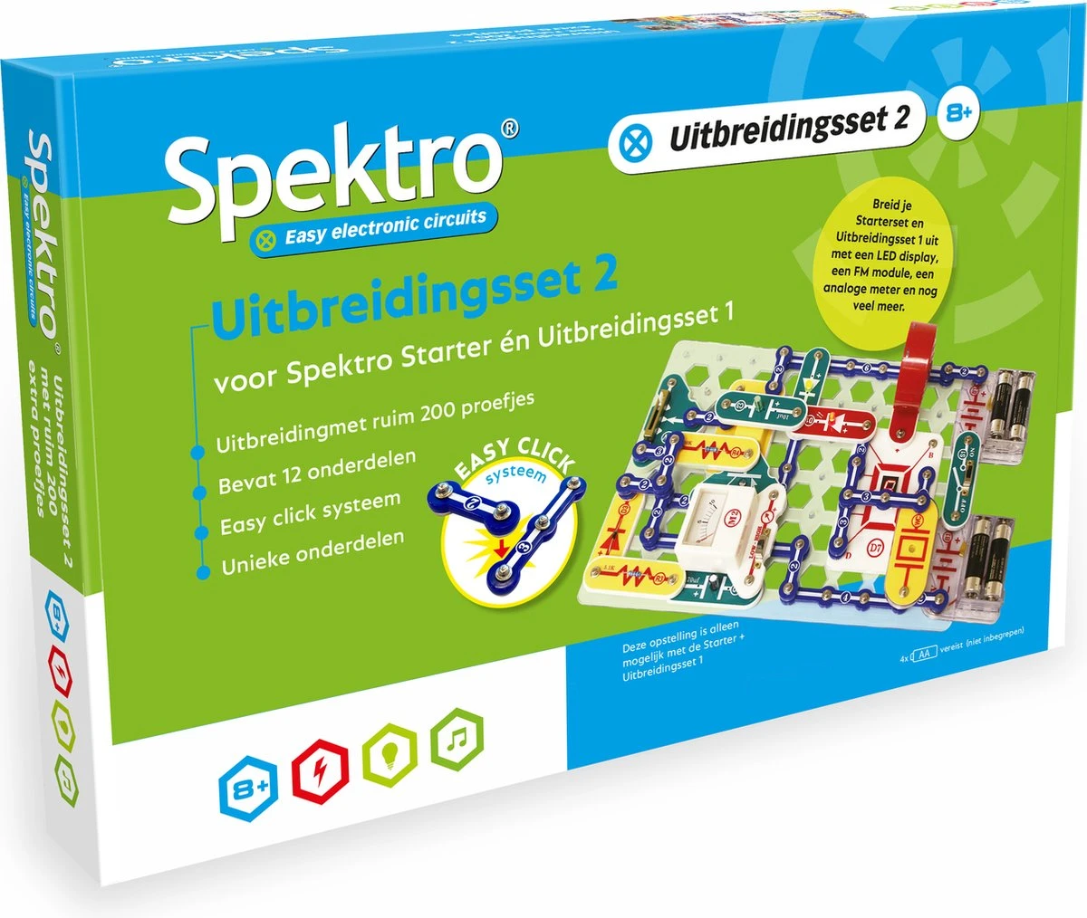 Spektro Electro Uitbreidingsset 2Electrotechnisch Speelgoed 3 Spektro Electro Uitbreidingsset 2Electrotechnisch Speelgoed