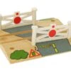 BigJigs BJT118 Rail Spoorwegovergang 2 BigJigs BJT118 Rail Spoorwegovergang -Speelwereld Winkel spoorwegovergang bigjigs bjr105