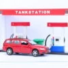 Kidsglobe Tankstation + Volvo V70 1 Kidsglobe Tankstation + Volvo V70 -Speelwereld Winkel tankstation kidsglobe
