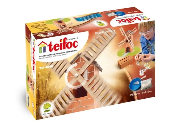 Teifoc T4040 Bouwdoos Windmolen Metselset 3 Teifoc T4040 Bouwdoos Windmolen Metselset