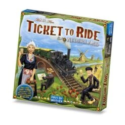 Ticket To Ride Nederland – Uitbreiding -Speelwereld Winkel ticket to ride nederland uitbreiding 5