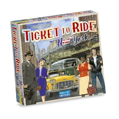 Ticket To Ride New York Bordspel 3 Ticket To Ride New York Bordspel
