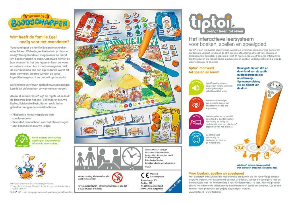 Tiptoi Spel Tijd-voor-boodschappen 4 Tiptoi Spel Tijd-voor-boodschappen - Afbeelding 2