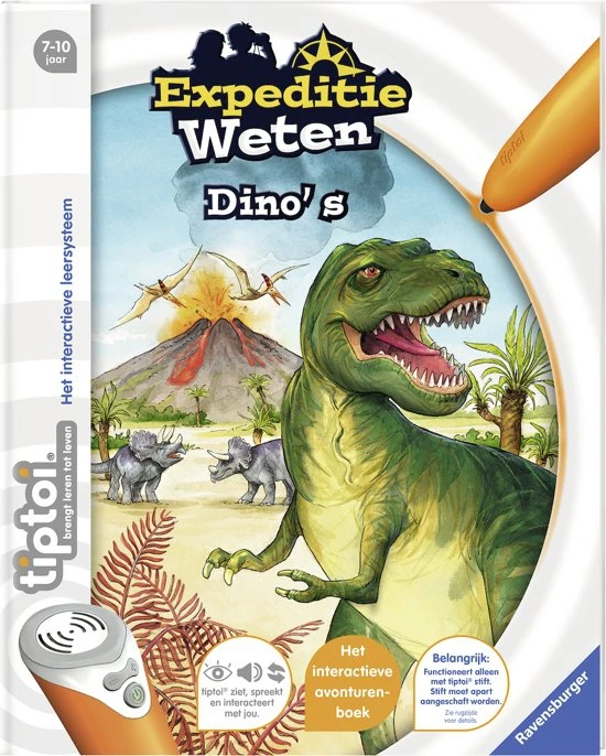 Tiptoi Boek “Expeditie Weten: Dino’s” 3 Tiptoi Boek “Expeditie Weten: Dino’s”