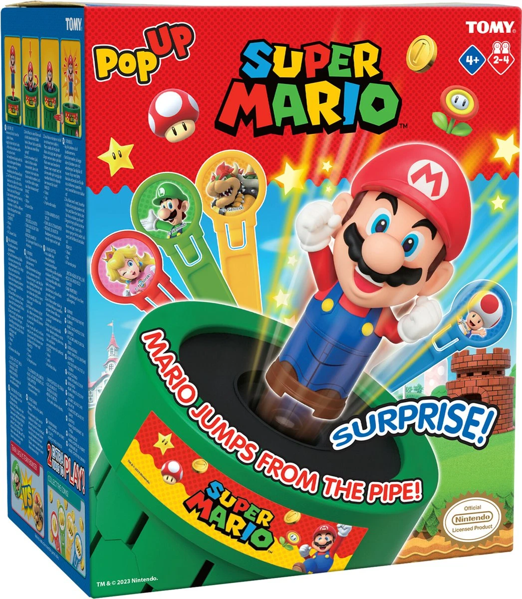 Super Mario POP-UPkinderspelTomy 8 Super Mario POP-UPkinderspelTomy - Afbeelding 6