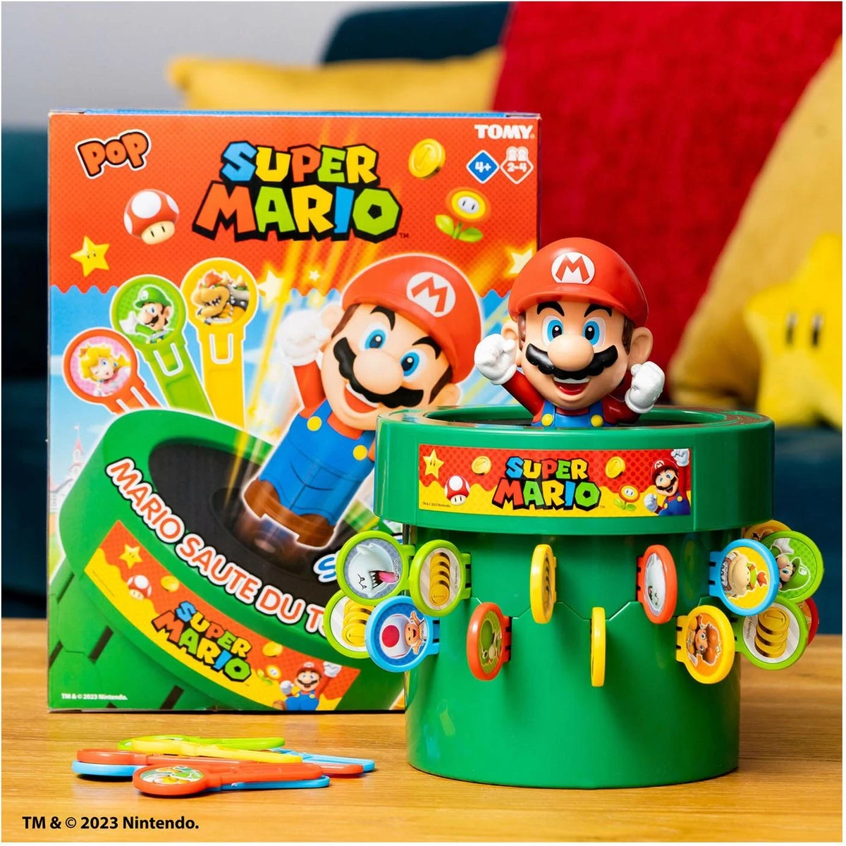 Super Mario POP-UPkinderspelTomy 7 Super Mario POP-UPkinderspelTomy - Afbeelding 5