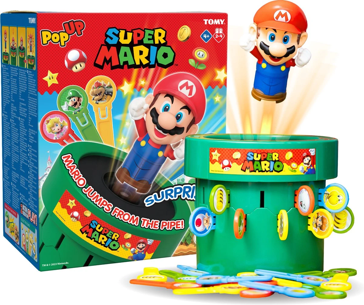 Super Mario POP-UPkinderspelTomy 3 Super Mario POP-UPkinderspelTomy