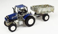 Tronico Micro New Holland T5-115 Met Aanhanger – Schaal 1 : 64 -Speelwereld Winkel tractor new holland t5 115 tronico micro 9560 1 1