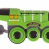 BigJigs BJT306 Trein Op Batterij Flying Scotsman 2 BigJigs BJT306 Trein Op Batterij Flying Scotsman -Speelwereld Winkel trein op batterij bigjigs bjt306