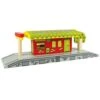 BigJigs BJT190 Rail Treinstation 2 BigJigs BJT190 Rail Treinstation -Speelwereld Winkel trein stationnetje bigjigs bjt190