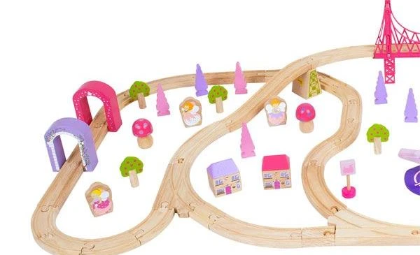 BigJigs BJT023 Treinset Grote Sprookjesstad 5 BigJigs BJT023 Treinset Grote Sprookjesstad - Afbeelding 3