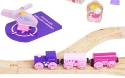 BigJigs BJT023 Treinset Grote Sprookjesstad 14 BigJigs BJT023 Treinset Grote Sprookjesstad -Speelwereld Winkel treinset sprookjesstad bigjigs bjt023 4