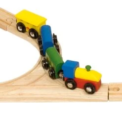 BigJigs BJT018 Houten Trein 124-delige Treinset Transport 14 BigJigs BJT018 Houten Trein 124-delige Treinset Transport -Speelwereld Winkel treinset transport bigjigs bjt018 3