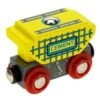 BigJigs BJT401 Rail Wagon Cement 2 BigJigs BJT401 Rail Wagon Cement -Speelwereld Winkel treinwagon cement bigjigsbjt401