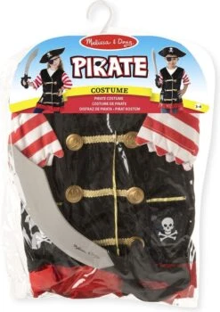Melissa & Doug Verkleedkleren Piraat Melissa&Doug Verkleedset -Speelwereld Winkel verkleedkleren piraat melissadoug 4