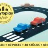 WayToPlay King Of The Road Rubber Flexibele Autobaan 40-dlg 2 WayToPlay King Of The Road Rubber Flexibele Autobaan 40-dlg -Speelwereld Winkel waytoplay king of the road flexibele autobaan 1