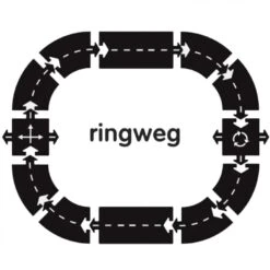 WayToPlay Ringroad Ringweg Rubber Flexibele Autobaan 12-dlg 12 WayToPlay Ringroad Ringweg Rubber Flexibele Autobaan 12-dlg -Speelwereld Winkel waytoplay ringweg 89520112 1 1