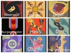 De Weerwolven Van Wakkerdam; Karakters – Kaartspel -Speelwereld Winkel weerwolven van wakkerdam karakters kaartspel uitbreiding 999games 1 1