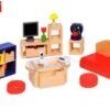 Meubelset Woonkamer II -Speelwereld Winkel woonkamer poppenhuis goki 51749