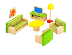Meubelset Woonkamer I -Speelwereld Winkel woonkamer poppenhuis goki 6569 1