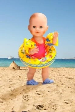 Zwemband En Zwemvleugeltjes Pop -Speelwereld Winkel zwemband en zwemvleugeltjes pop heless 880 1